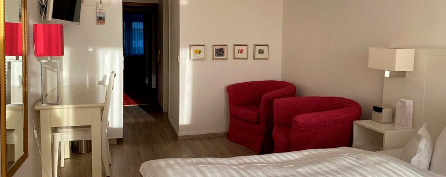 Hotel Wünschmann Doppelzimmer Sessel